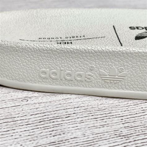 Weiße adidas Pantoletten für Damen » Weiße adidas Schlappen